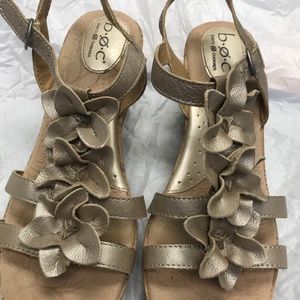 BOC by Born Cork Bottom Wedge Sandals